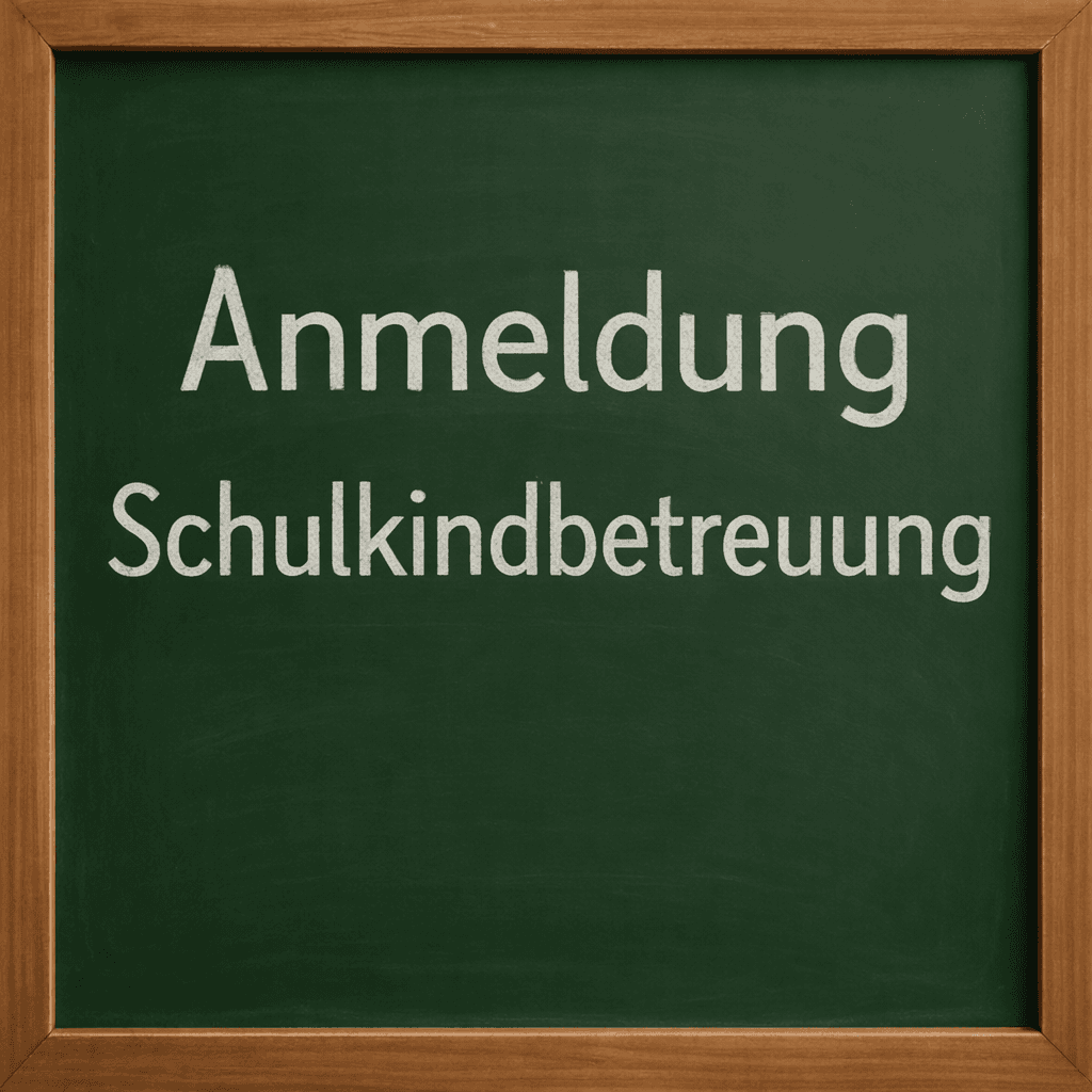 Anmeldung Schulkindbetreuung 2026/27